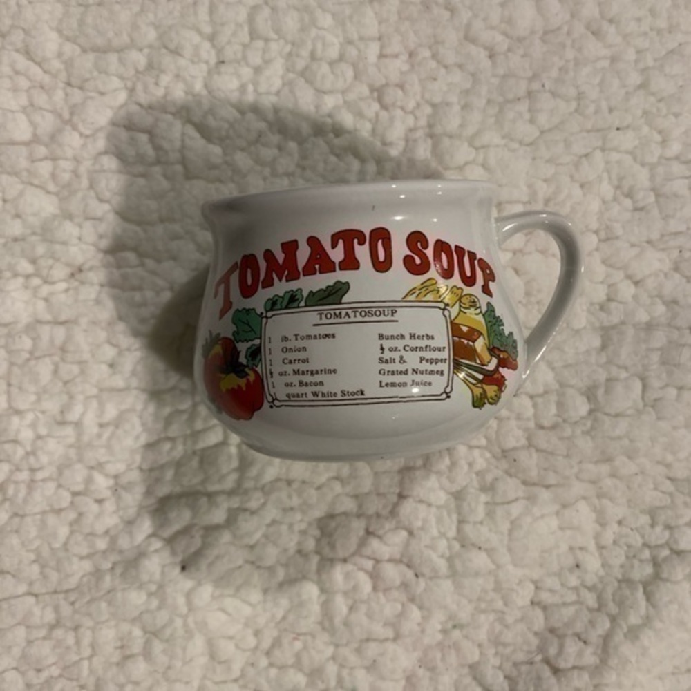 Vintage soup bowl